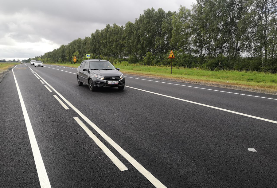 В Нижегородской области отремонтировали более 14 км трассы Работки – Порецкое
